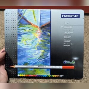 Staedtler - Karat Watercolor Pencils - 24 Vibrant Colors